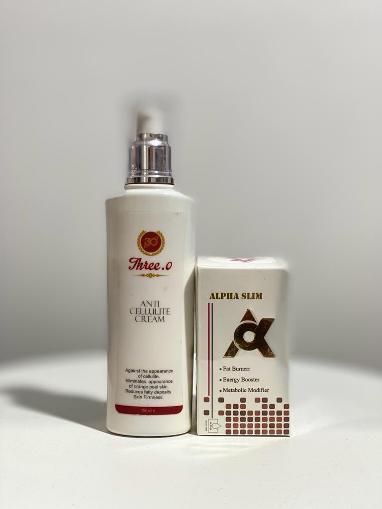 پک لاغری آنتی سلولیت و مکمل گیاهی آلفا اسلیم