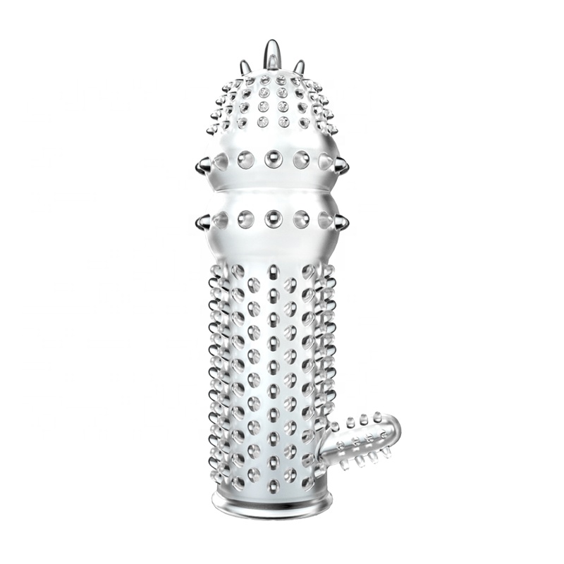 کاندوم ژله ای قابل شستشو با زائده ی تحریک کلیتورال و واژینال همزمان