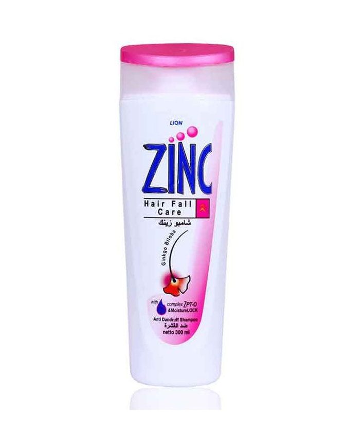 شامپو تقویت کننده زینک مدل صورتی HAIR FALL CARE